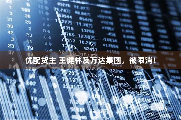优配货主 王健林及万达集团，被限消！
